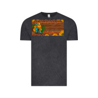 Vintage Black custom cowboy boots sunflowers and cactus license plate Vintage Tee - Artiststas