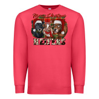 Cardinal Merry Christmas Premium Sweatshirt - RanaPortraitStore