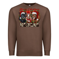 Chestnut Merry Christmas Premium Sweatshirt - RanaPortraitStore