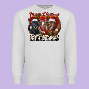 Merry Christmas Premium Sweatshirt Designed By Ranaportraitstore