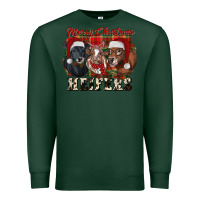 Sports Green Merry Christmas Premium Sweatshirt - RanaPortraitStore