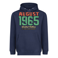 Navy August 1965 Limited Edition 55 Years Of Being Awesome Heavyweight Hoodie - Bettercallsaul