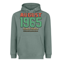 Sage August 1965 Limited Edition 55 Years Of Being Awesome Heavyweight Hoodie - Bettercallsaul