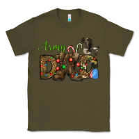 Army Green Christmas Army Dad Classic Tee - NancyCooperArtShop