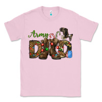 Bubblegum Pink Christmas Army Dad Classic Tee - NancyCooperArtShop