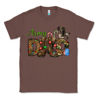 Chestnut Christmas Army Dad Classic Tee - NancyCooperArtShop