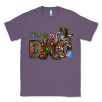 Lavender Christmas Army Dad Classic Tee - NancyCooperArtShop