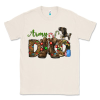 Natural Christmas Army Dad Classic Tee - NancyCooperArtShop