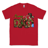 Red Christmas Army Dad Classic Tee - NancyCooperArtShop