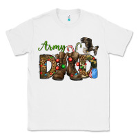 White Christmas Army Dad Classic Tee - NancyCooperArtShop
