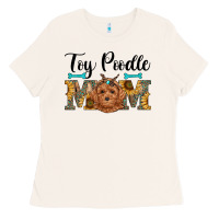 Bone western toy poodle mom Ladies Tee - RanaPortraitStore