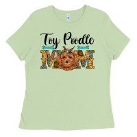 Matcha western toy poodle mom Ladies Tee - RanaPortraitStore