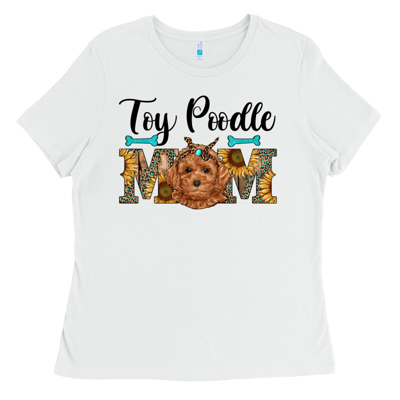Western Toy Poodle Mom Ladies Tee by RanaPortraitStore | Teevron