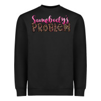 Black Western Somebody's Problem Heavyweight Sweatshirt - LillyAllenDesigns