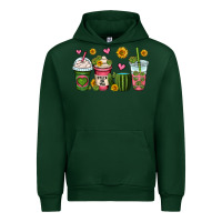 Forest Green stuck on you cactus coffee cups Urban Hoodie - OliviaCreatesArt