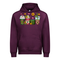 Mauve Wine stuck on you cactus coffee cups Urban Hoodie - OliviaCreatesArt