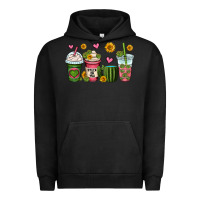Pigment Black stuck on you cactus coffee cups Urban Hoodie - OliviaCreatesArt