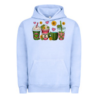 Pigment Grape Ice stuck on you cactus coffee cups Urban Hoodie - OliviaCreatesArt