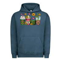 Pigment Midnight Navy stuck on you cactus coffee cups Urban Hoodie - OliviaCreatesArt