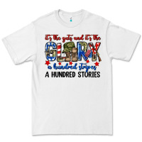 White It's the guts and it's the glory a hundred stripes Premium Tee - Neo Western