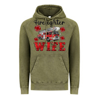 Vintage Olive firefighter wife Vintage Hoodie - Artiststas