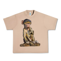 Burro Baby Baboon Illustrations Urban Heavy Tee - LillyAllenDesigns