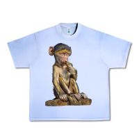 Grape Ice Baby Baboon Illustrations Urban Heavy Tee - LillyAllenDesigns
