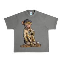 Baby Baboon Illustrations Urban Heavy Tee | Teevron