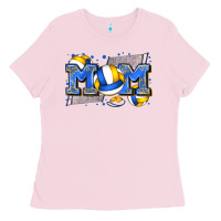 Bubblegum Pink mom volleyball Ladies Tee - Zillion Design Studio