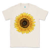 Natural giganteus sunflower Classic Tee - LillyAllenDesigns