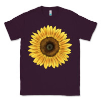Plum giganteus sunflower Classic Tee - LillyAllenDesigns