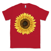Red giganteus sunflower Classic Tee - LillyAllenDesigns