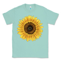 Seafoam giganteus sunflower Classic Tee - LillyAllenDesigns