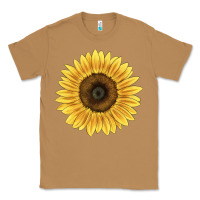 Toasted Coconut giganteus sunflower Classic Tee - LillyAllenDesigns