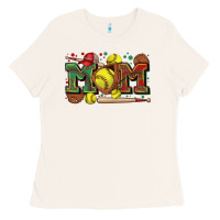 Bone mom softball Ladies Tee - Zillion Design Studio