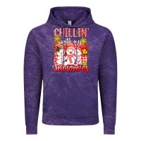 Cloud Purple chillin  with my red snowmies Vintage Hoodie - AdoDesignShop