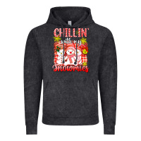 Vintage Black chillin  with my red snowmies Vintage Hoodie - AdoDesignShop