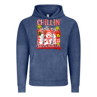 Vintage Denim chillin  with my red snowmies Vintage Hoodie - AdoDesignShop