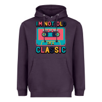 Plum I'm Not Old Best Old Best Of 1949 I'M A Classic Heavyweight Hoodie - Bettercallsaul
