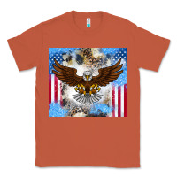 Copper America Eagle Classic Tee - CowhideDigitalArt