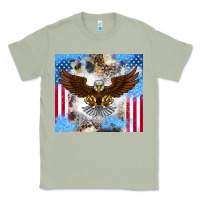 Matcha America Eagle Classic Tee - CowhideDigitalArt