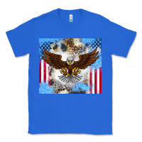 True Royal America Eagle Classic Tee - CowhideDigitalArt