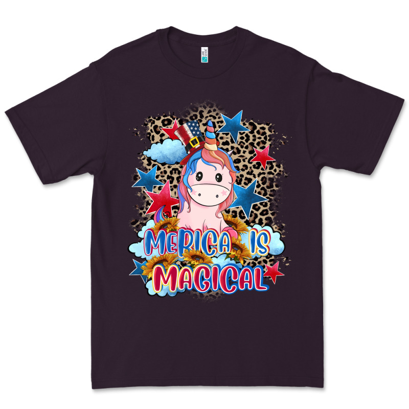Merica Is Magical 4th Of July Premium Tee by CowGirlArtShop | Teevron