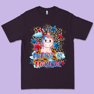 Merica Is Magical 4th Of July Premium Tee Designed By Cowgirlartshop