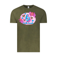 Vintage Olive back to school flowers sixth grade 3200x2400 Vintage Tee - AdoDesignShop