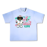 Grape Ice nurse life afro american nurse Urban Heavy Tee - BarkalooDesign