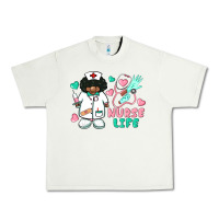 Pistachio nurse life afro american nurse Urban Heavy Tee - BarkalooDesign