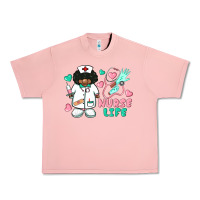 Salmon nurse life afro american nurse Urban Heavy Tee - BarkalooDesign