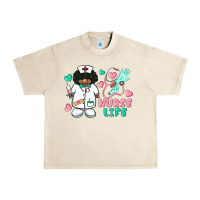Sandshell nurse life afro american nurse Urban Heavy Tee - BarkalooDesign