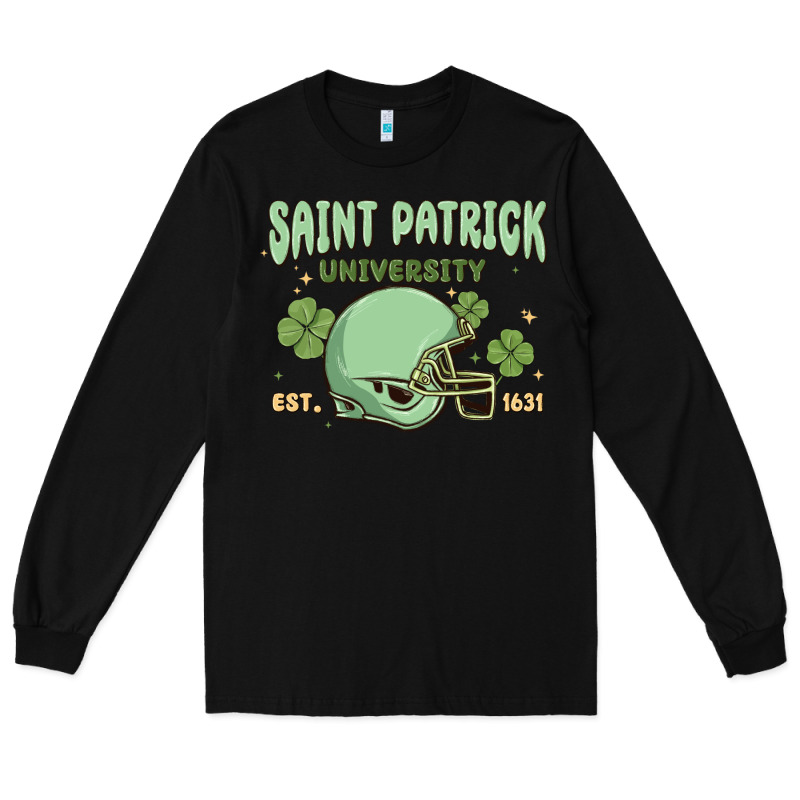 Saint Patrick University Long Sleeve Tee by MaliasSmallBusiness | Teevron